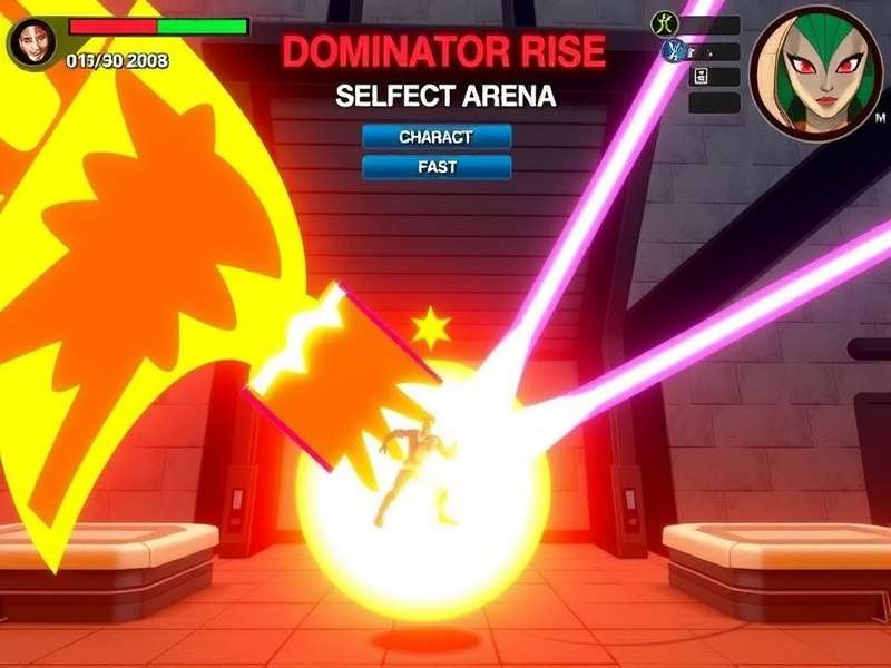 Dominator Rise Character Selection Screen